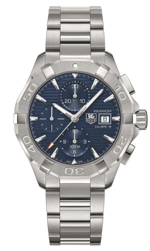 TAG Heuer Aquaracer 300M Calibre 16 43 Stainless Steel / Blue / Bracelet